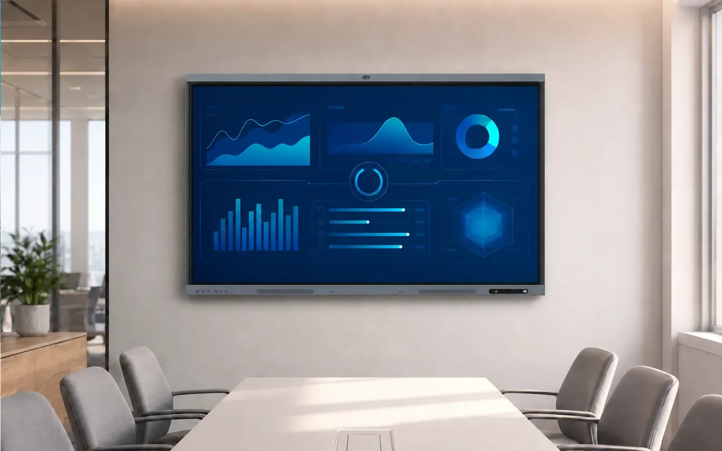 Interactive display application